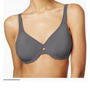 Bali Smooth Underwire Bra - 
Minimizer Gray feel is silky and luxurious 38D